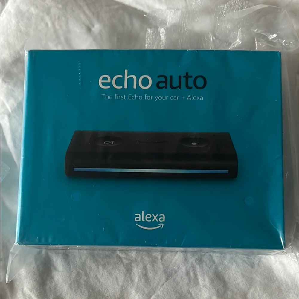 Amazon Digital Media Receiver in Black and Blue with Voice Assistant Features